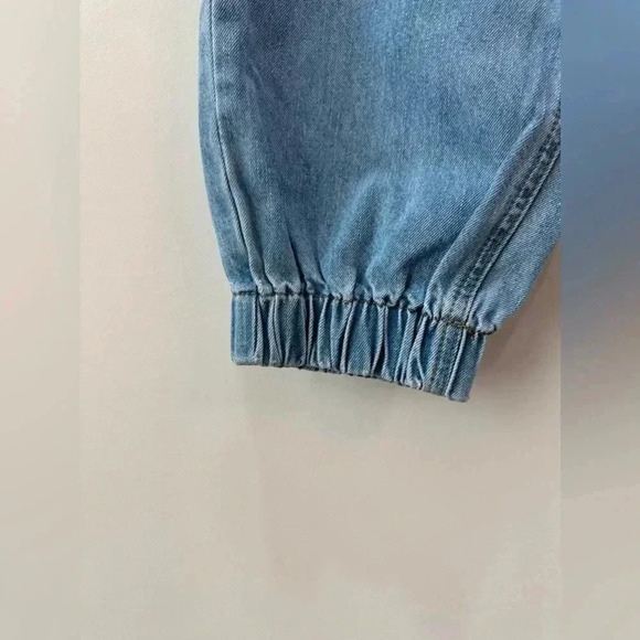 Indigo Poppy XL Maternity Jeans with Elastic Ankle and Belly Band - Picture 5 of 14